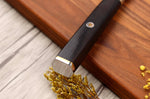 Coffret 2 couteaux Fukito Ébène Damas VG10 Chef + Office
