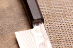 Couteau bunka 18cm japonais artisanal Hatsukokoro Ginsou Damas manche en ébène