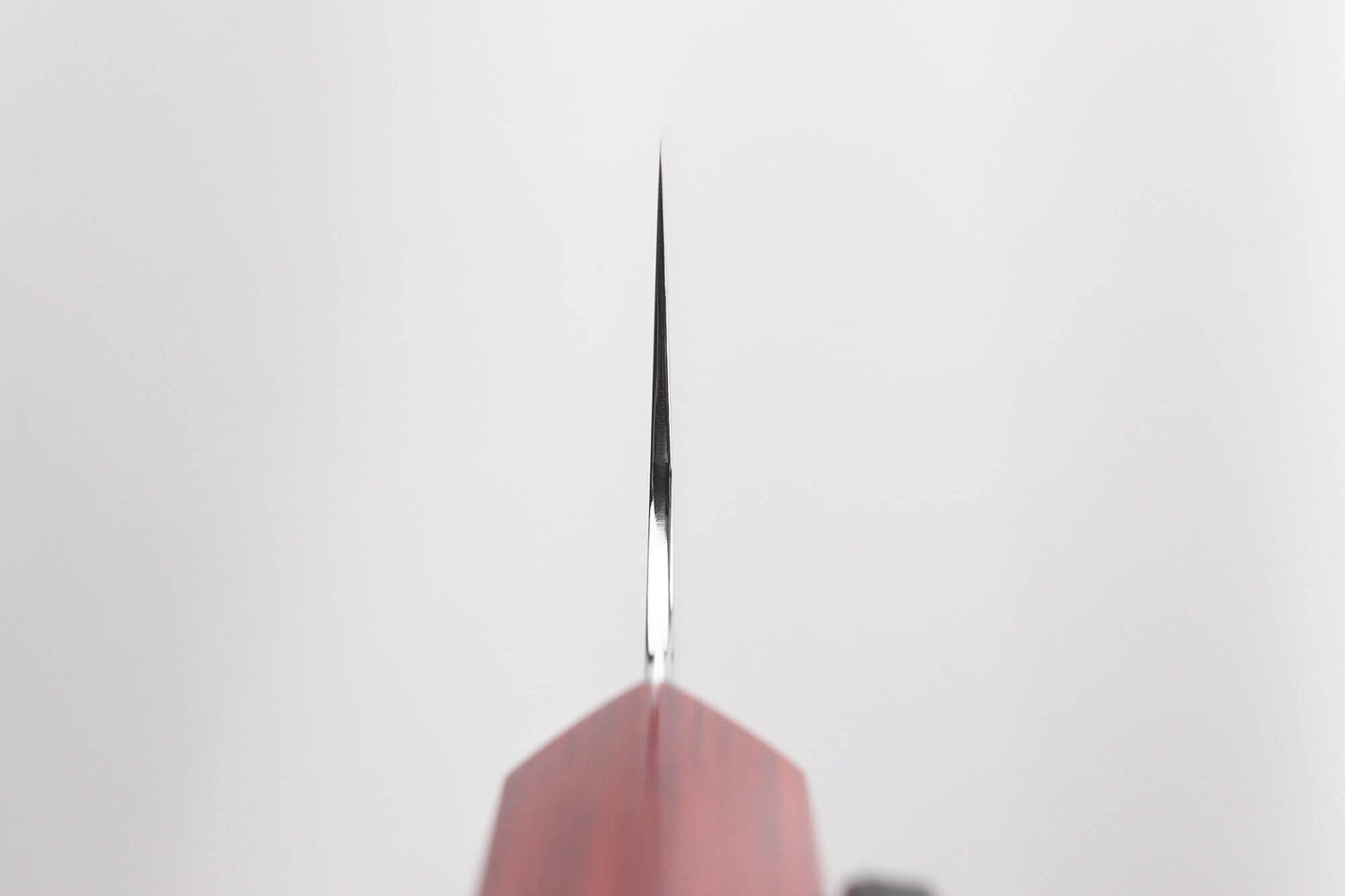 Couteau santoku japonais artisanal Kei Kobayashi SG2 Damas Heptagone 17cm