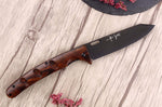 Couteau pliant japonais Yu Kurosaki Kurohyo SG2 manche en bois de fer 13,2cm