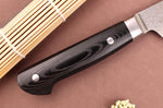 Couteau sujihiki kiritsuke 26cm japonais Sakai Takayuki Coreless Damascus