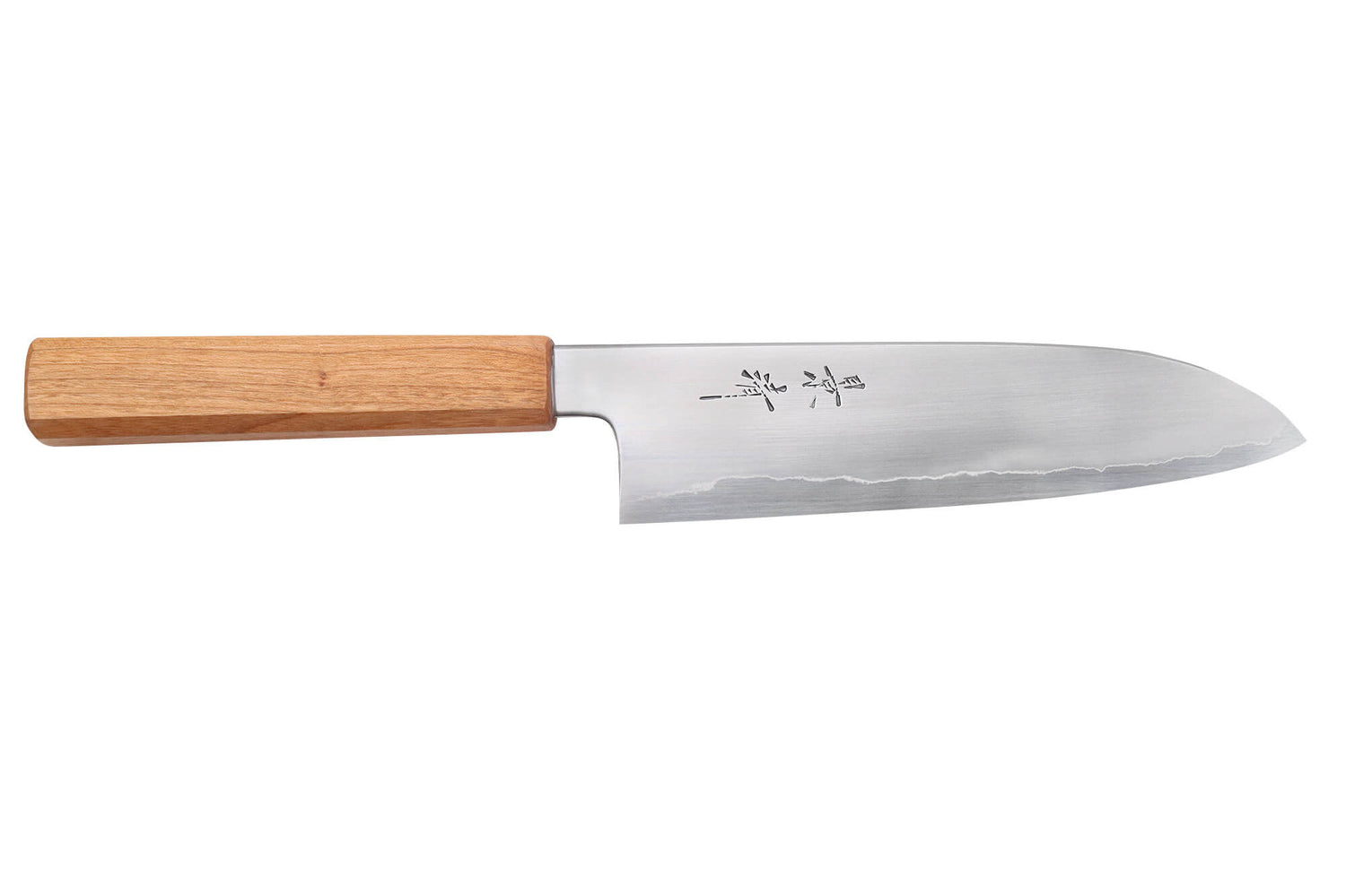 Couteau santoku 18cm japonais artisanal Kagekiyo Sakura Ginsan