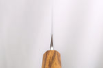 Couteau yanagiba 21cm artisanal japonais Tsunehisa AUS-8 manche en chêne