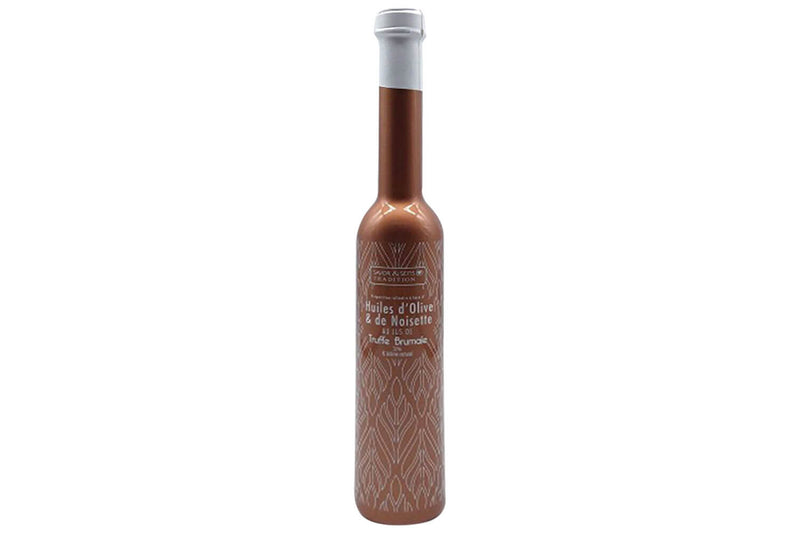 Huiles d'olive et de noisette Savor&Sens Color Block au jus de truffe brumale - 20cl