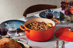 Cocotte ronde en fonte émaillée Le Creuset Signature 28cm Volcanique