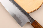 Couteau bunka 18cm japonais artisanal Hado Sumi B1D manche en chêne