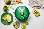 Cocotte ronde en fonte émaillée Le Creuset Signature 24cm Bambou