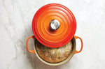 Cocotte ronde en fonte émaillée Le Creuset Signature 24cm Volcanique
