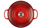 Cocotte ronde en fonte émaillée Le Creuset Signature 24cm Cerise