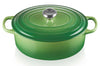 Cocotte ovale en fonte émaillée Le Creuset Signature 29cm Bambou