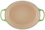Cocotte ovale en fonte émaillée Le Creuset Signature 29cm Bambou