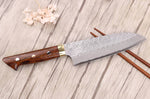 Couteau santoku 16,5cm japonais artisanal Masakage Zero