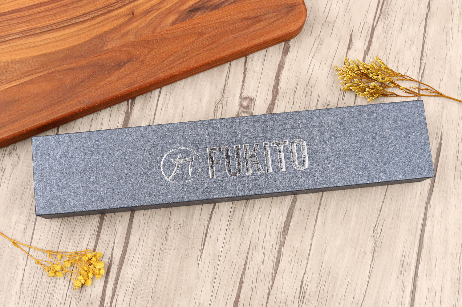 Couteau universel 12cm Fukito Ébène Damas VG10