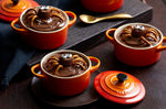 Set de 4 mini cocottes Le Creuset en céramique Volcanique