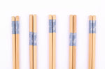 Set de 5 paires de baguettes chinoises en bambou Kutoyama - Modèle 5