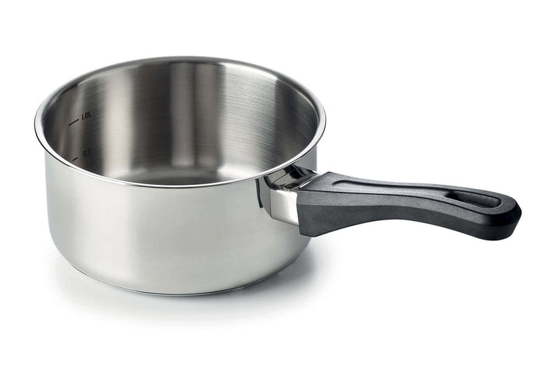 Casserole Beka Polo en acier inoxydable 18/10 et poignée en bakélite - 16cm