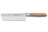Couteau nakiri 16cm 32 Dumas Signature manche en chêne vert