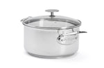 Faitout De Buyer Milady en acier inoxydable avec couvercle - 20cm
