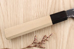 Couteau yanagiba 24cm japonais artisanal Sakai Kikumori Kikuzuki Kuro
