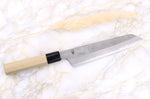Couteau de chef kiritsuke 21cm japonais artisanal Sakai Kikumori Kikuzuki Rin