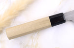 Couteau de chef kiritsuke 21cm japonais artisanal Sakai Kikumori Kikuzuki Rin