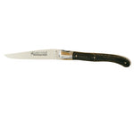 Couteau Laguiole GILLES, manche 12 cm pointe de corne noire
