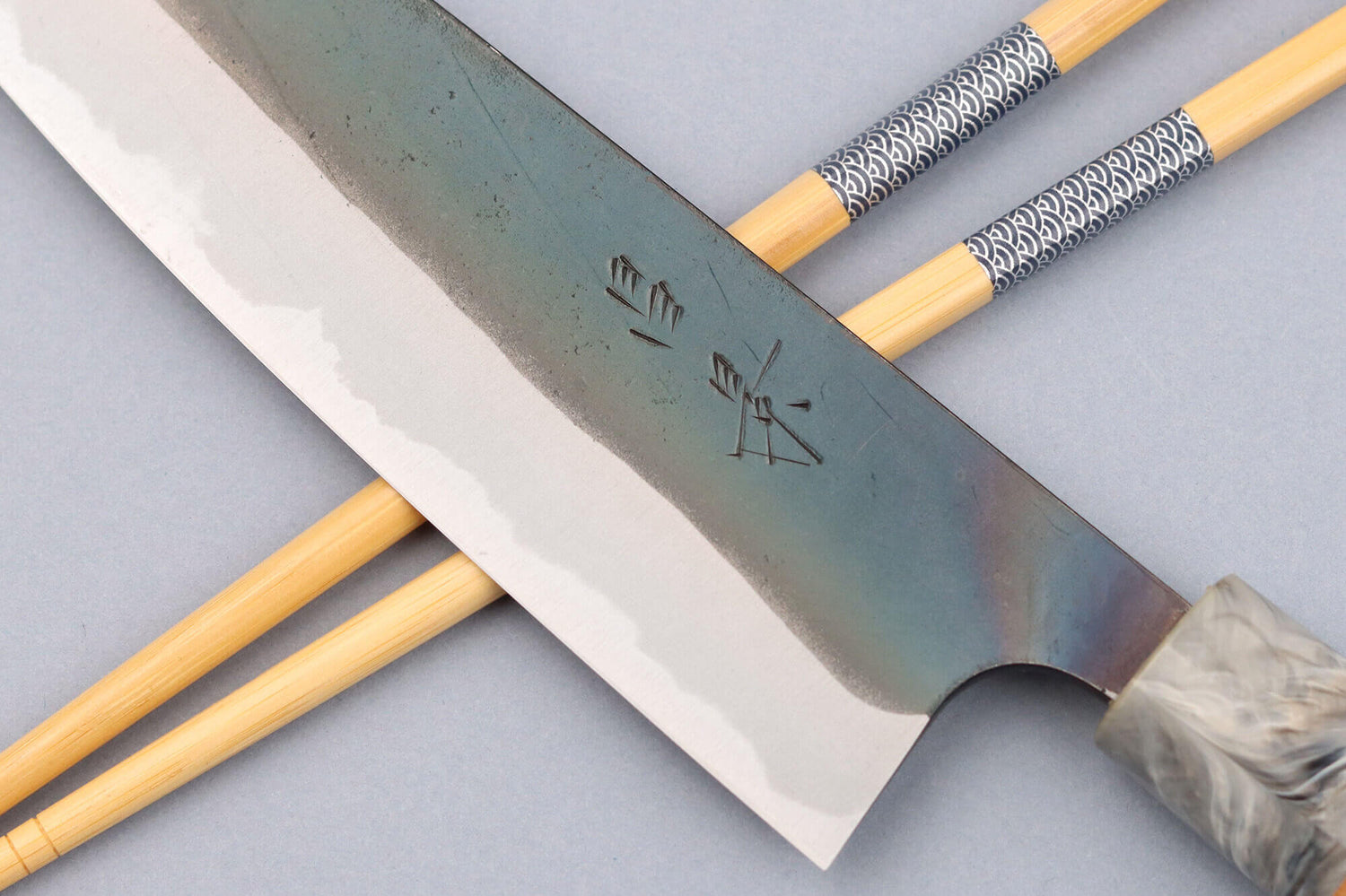 Couteau santoku 16,5cm japonais artisanal Masakage Mizu