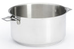 Set de 4 casseroles De Buyer Milady Twisty en acier inoxydable + 1 poignée + 2 anses