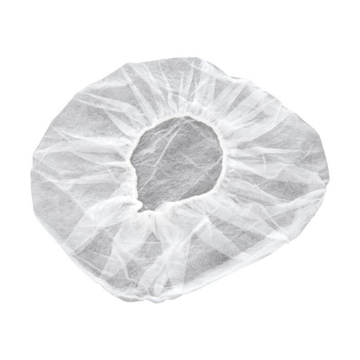 Lot de 100 charlottes blanches rondes