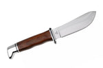 Couteau Buck 0103CCS1 Skinner Heritage Series lame 10cm manche en cocobolo + étui en cuir