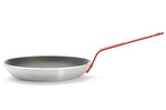 Poêle antiadhésive De Buyer Choc Resto Induction rouge en aluminium - 24cm