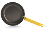 Poêle antiadhésive De Buyer Choc Resto Induction jaune en aluminium - 24cm