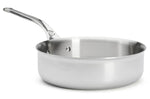 Sauteuse droite De Buyer Affinity en acier inoxydable 5 ply - 24cm