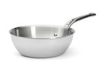 Sauteuse bombée De Buyer Affinity en acier inoxydable 5 ply - 20cm