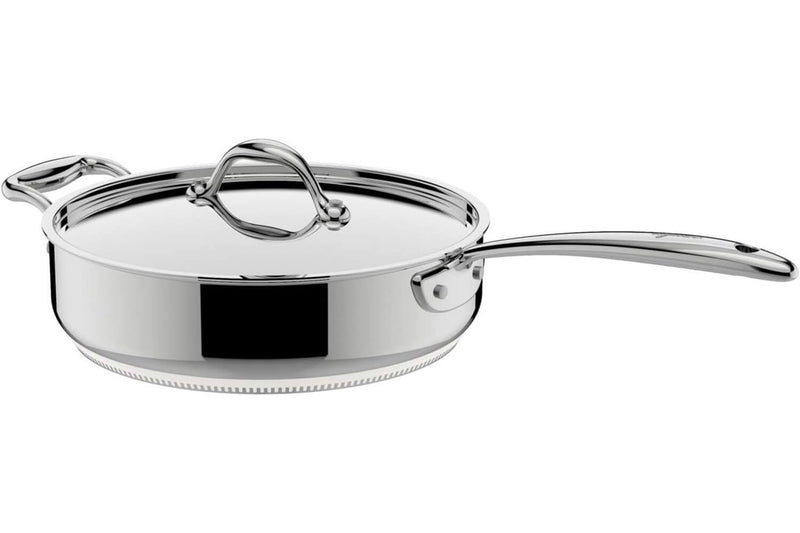 Sauteuse Lagostina Accademia Lagofusion® 26cm en acier inoxydable 18/10 + couvercle