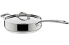 Sauteuse Lagostina Accademia Lagofusion® 26cm en acier inoxydable 18/10 + couvercle