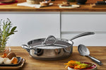 Sauteuse Lagostina Accademia Lagofusion® 26cm en acier inoxydable 18/10 + couvercle