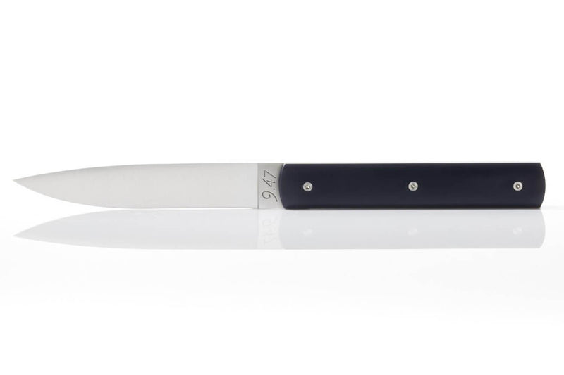 Couteau de table Perceval 9.47 bleu nuit