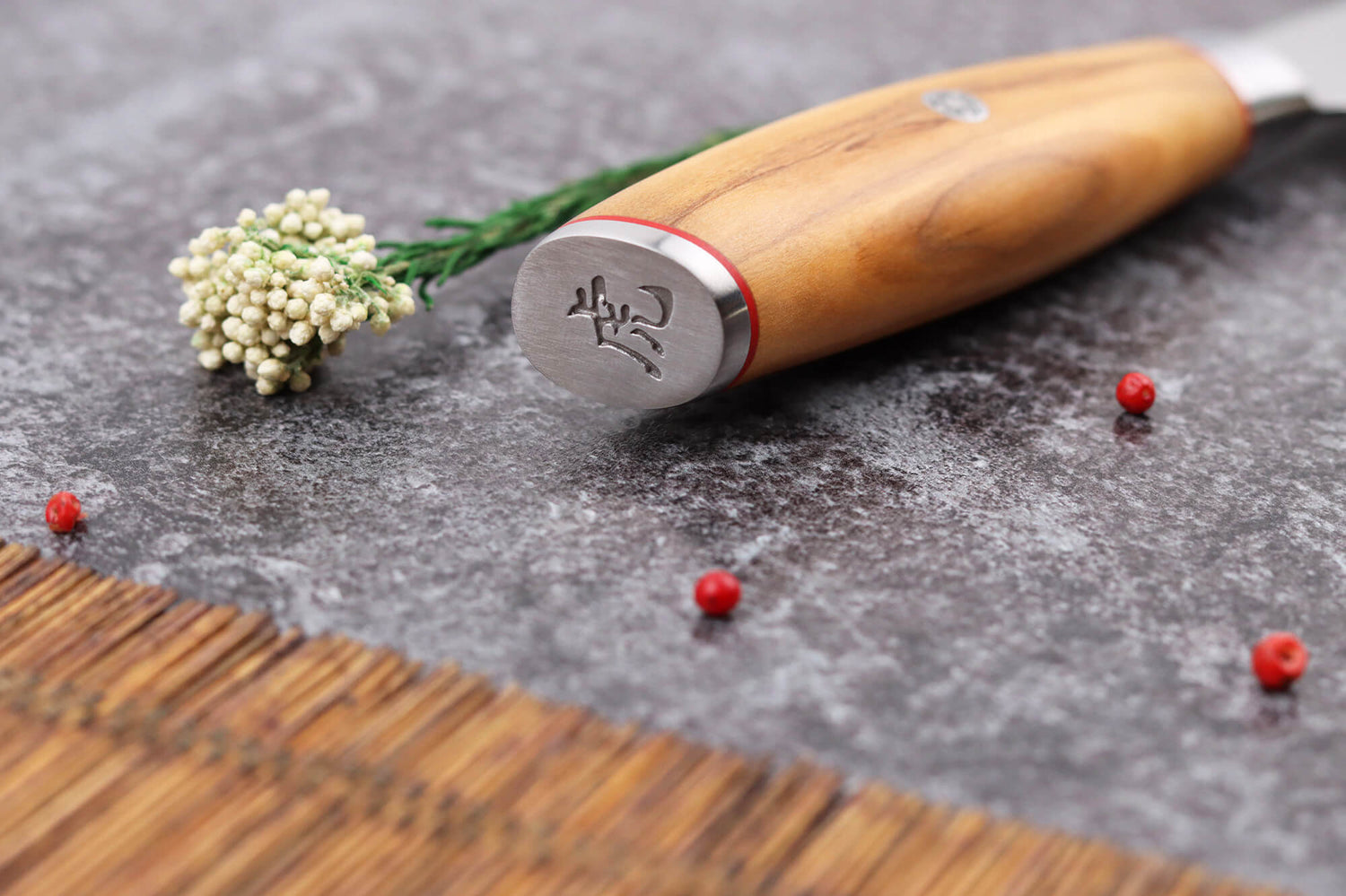 Couteau nakiri 17cm Wusaki Fujiko 10CR damas