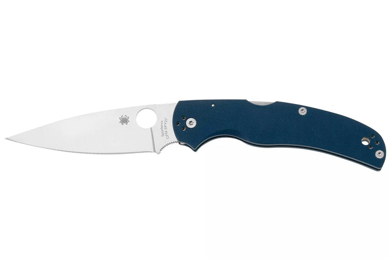 Couteau pliant Spyderco Native Chief C244GPCBL manche 13,2cm en G10 bleu cobalt