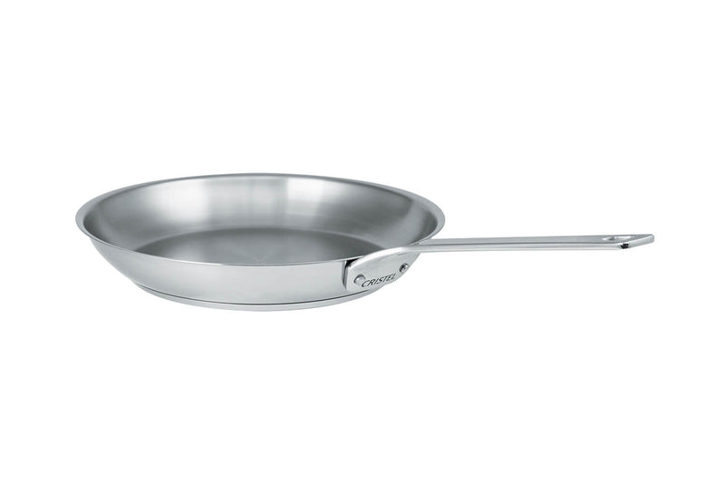 Poêle Cristel 1826 en acier inoxydable 18/10 brossé - 24cm