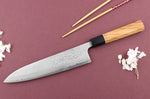 Couteau de chef 21cm japonais artisanal Yuzo Damas VG10
