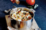Set de 3 casseroles Cristel Strate Amovible en acier inox 18/10 - 16, 18 et 20cm