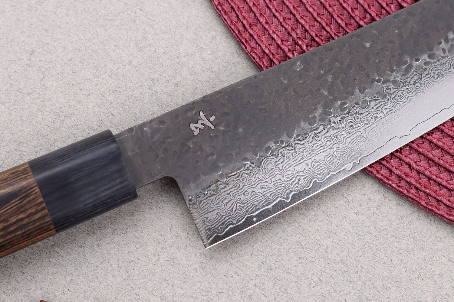 Couteau de chef 21cm japonais Shizu Hamono Gen VG10 damas