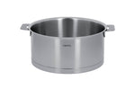 Set de 4 casseroles Cristel Strate Amovible en acier inox 18/10 - 14, 16, 18 et 20cm
