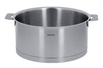 Set de 4 casseroles Cristel Strate Amovible en acier inox 18/10 + 2 poignées Strate inox