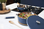 Sauteuse Cookut La Merveilleuse 28cm en acier inoxydable Steel Green® - Myrtille