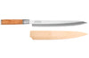 Couteau yanagiba 27cm Wusaki Olive 7Cr manche en olivier + saya