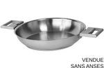 Poêle Cristel Strate Amovible en acier inox 18/10