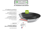 Sauteuse antiadhésive Cristel Strate Amovible en acier inox 18/10